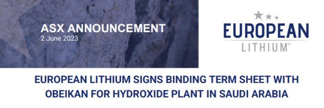 沙特擬擴大鋰加工能力 建合資工廠供貨寶馬！