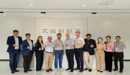 重磅！中歐電池交流團到訪太藍 挖掘固態電池外部市場